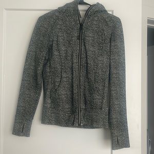 Black and white lululemon jacket